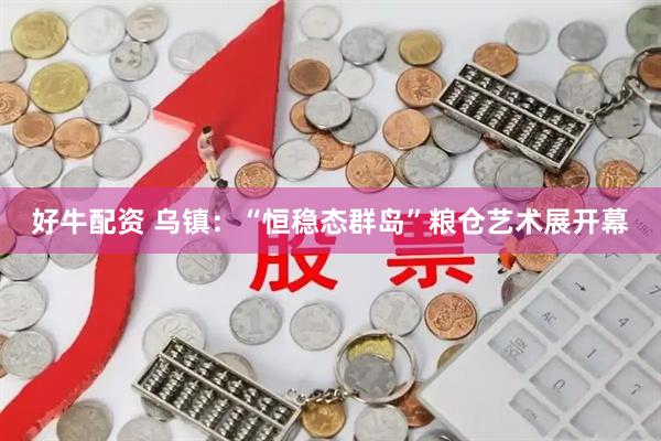 好牛配资 乌镇：“恒稳态群岛”粮仓艺术展开幕